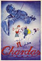 A New Yorki "Chardas" magyar vendéglő reklámlapja