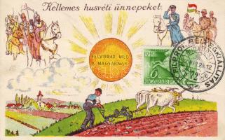 Irredenta lap  "IX. Filprok bélyegkiállítás" alkalmi bélyegzéssel