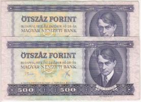 1975. 500Ft "E" (2x) T:III