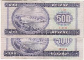 1975. 500Ft "E" (2x) T:III