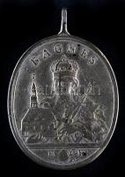 Ausztria ~1750. "Szt. Lipót / Szt. Ágnes" Ag vallási medál (10.64g/28x34mm) T:2- Austria ~1750. "St. Leopoldus / St. Agnes" Ag religious medallion (10.64g/28x34mm) C:VF