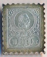 DN ÁP bélyeg érem "Az első magyar bélyeg" (2.24g/0.925) T:PP eredeti ÁPV tokban