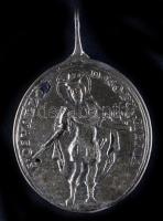 Olaszország / Pápai Állam ~1750. "Northumbriai Szt. Oszvald / Szt. Ágnes" Ag vallási medál...