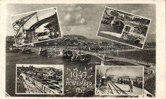 Budapest Margit híd újjáépítése