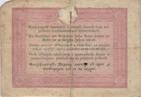 1848. 5Ft "Kossuth bankó" barna T:III-