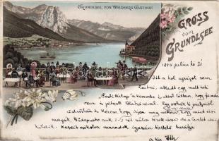 Grundlsee 1894 C Litho