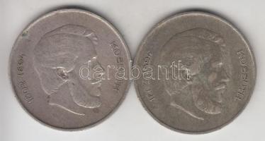 1947. 5Ft Ag "Kossuth" (2x) T:2-