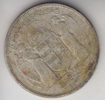 1930. 5P Ag "Horthy-jobbra" T:3