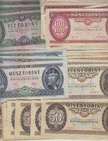 1969-1993. 10Ft + 20Ft + 50Ft + 100Ft, összesen 63db T:vegyes