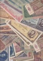 Vegyes bankjegy tétel a pengő időszakból, összesen 56db T:vegyes