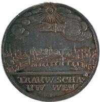 Svájc / Basel ~1640. "Mindenkor reményben és félelemben / Bízz, de nézd meg, kiben" Ag emlékérem (14,5g/35mm) szign.: Friedrich Fecher T:2- Switzerland / Basel ~1640. Commemorative Ag medallion "TRAUW SCHAUW WEM / ALLZEIT IN HOFFNUNG UND FORCHTEN" (14,5g/35mm) sign.: Friedrich Fecher C:VF