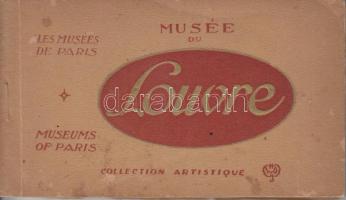 Musée du Louvre postcard booklet with 20 cards