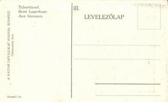 Hungarian scouts, artist signed