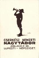 1926 Cserkész Nemzeti Nagytábor, Újpesti Népsziget s: Velősy B.