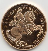 "Magyar aranypénzek utánveretben - Rákóczi Ferenc jubileumi 40 pengő" aranyozott Ag(0.999)...