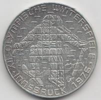 Ausztria 1976. 100Sch Ag "Innsbruck - XII. téli olimpia / Síelő" T:2
Austria 1976. 100 Sch...