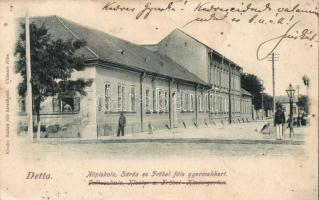 Detta, school, nunnery, children's garden of Fröbel (fl)