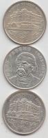1992-94. 200Ft Ag "MNB" + "Deák" (3x) T:2