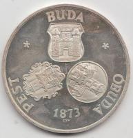 Csúcs Viktória (1934-) 1973. "Pest-Buda-Óbuda egyesítésének centenáriuma / ÁPV emléktallér&quot...