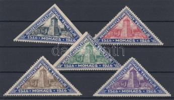 1926 Mohács 5 klf levélzáró