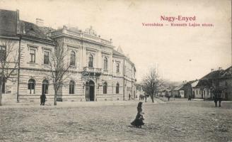 Nagyenyed town hall, Kossuth street (fl)