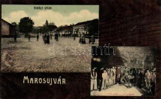 Marosújvár Király street, morning prayer in the mine