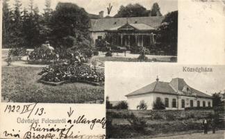 Felcsút községháza, kastély (EB)