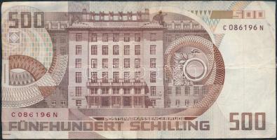 Ausztria 1983-85. 500Sch (5x) + 1000Sch (2x) mind beváltható valuta (~225€) T:III
Austria ...