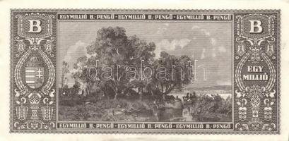 1946. 1.000.000BP (9x) T:hajtatlanok, szélek foltosak, kissé gyűröttek