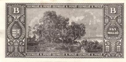 1946. 1.000.000BP (9x) T:hajtatlanok, szélek foltosak, kissé gyűröttek