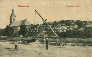 Dunaszekcső gémes kút (fa)