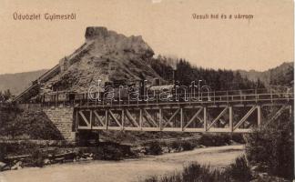 Gyimes ruins, railroad bridge