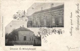 Érmihályfalva, Commercial and industrial bank, post offices, Boldog új évet kíván Gáspárdy Gyula