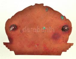 ~1980. "750 ezer kilométer balesetmentesen" felcsavarozható kitüntető jelvény + "500 ...