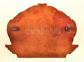 ~1980. "750 ezer kilométer balesetmentesen" felcsavarozható kitüntető jelvény + "500 ...