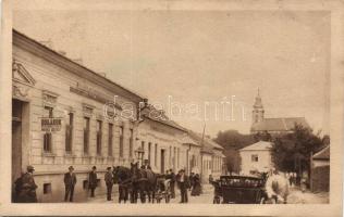 Királyhelmec bank, dollar exchange (gluemark) (wet damage)