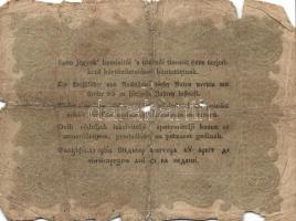 1848. Kossuth-bankók 30Kr (5x) + 5Ft piros (4x) + 10Ft T:III,III-,IV,V