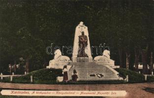 Karánsebes statue of King