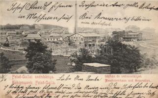 Felsőgalla szénbánya, gépház és szénosztályozó