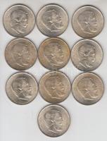 1947. 5Ft Ag "Kossuth" (10x) T:2