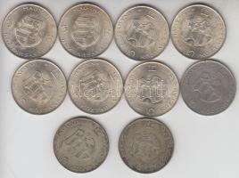 1947. 5Ft Ag "Kossuth" (10x) T:2,2-,3