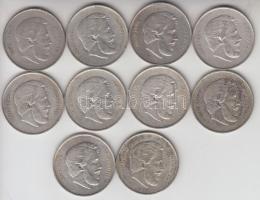 1947. 5Ft Ag "Kossuth" (10x) T:2,2-,3