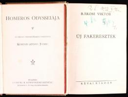 4db Szépművészeti témájú könyv: Váradi Antal: Emlékeim. Bp., 1904. Singer és Wolfner kiadása. Gallov...