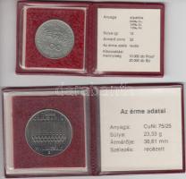1983. 100Ft "FAO" + 1984. 100Ft "Kőrösi Csoma Sándor" T:BU Eredeti tokban, tanús...