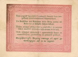 1848. 5Ft "Kossuth-bankó" barna /Debrecen római "V" erősen lecsúszva, hátlapon b...