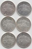 1992. 200Ft Ag "MNB" (6x) T:2