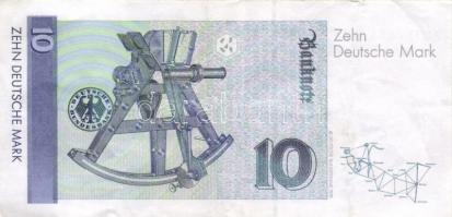 Németország 1989. 10M beváltható (~5€) T:III
Germany 1989. 10 Mark redeemable (~5 Euro) C:...