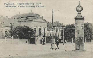 Pozsony Palace Archduke Friedrich (b)