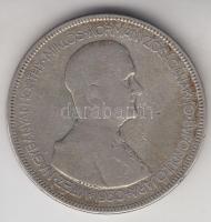 1930. 5P Ag "Horthy-jobbra" T:3