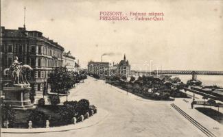 Pozsony Fadrusz quay
